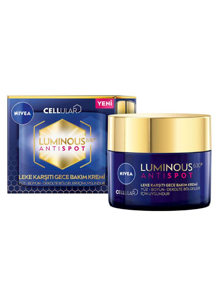 Nivea Luminous630 Leke Karşıtı Gece Bakım