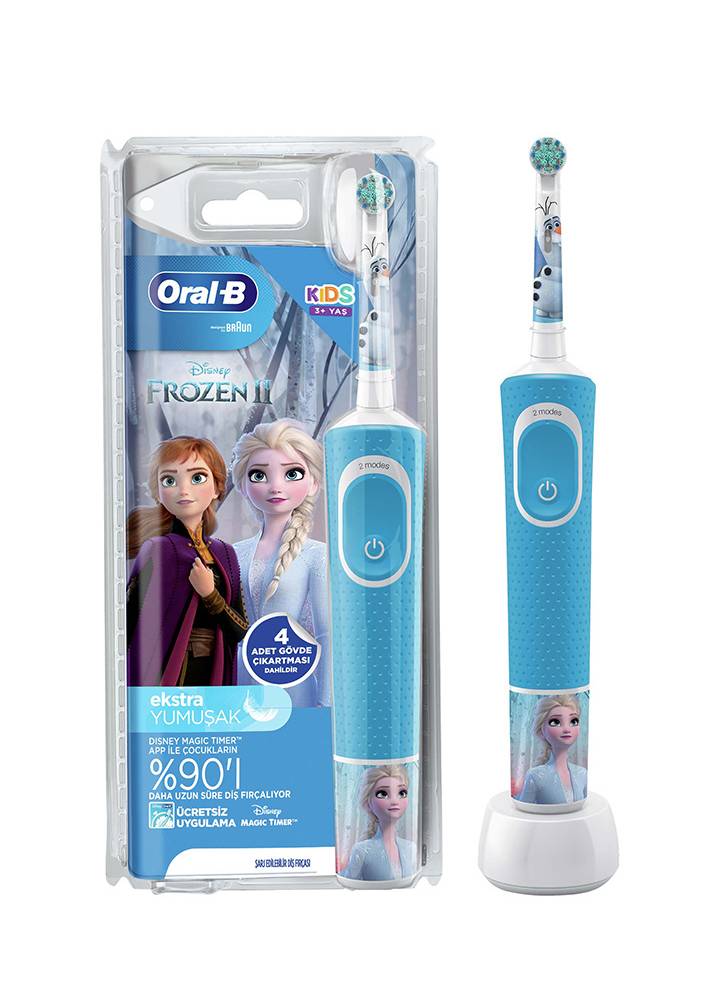 Oral-B D100 Çocuk Şarjlı Diş Fırçası Frozen